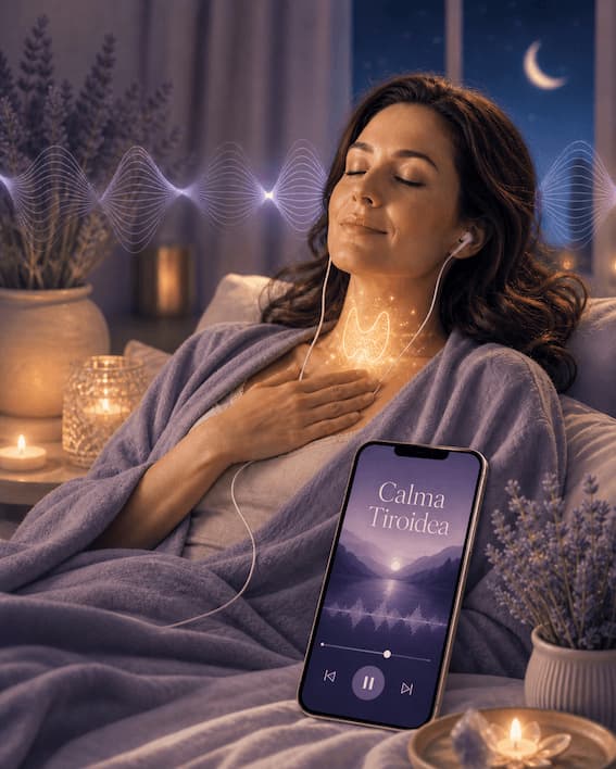 Audio Binaural Calma Tiroidea