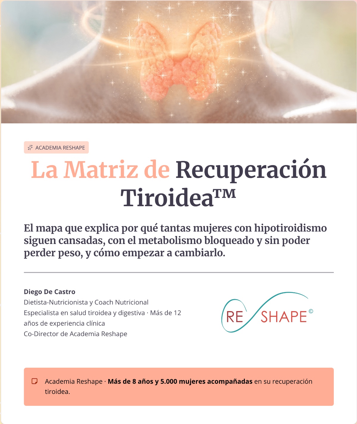 Portada — La Matriz de Recuperación Tiroidea™