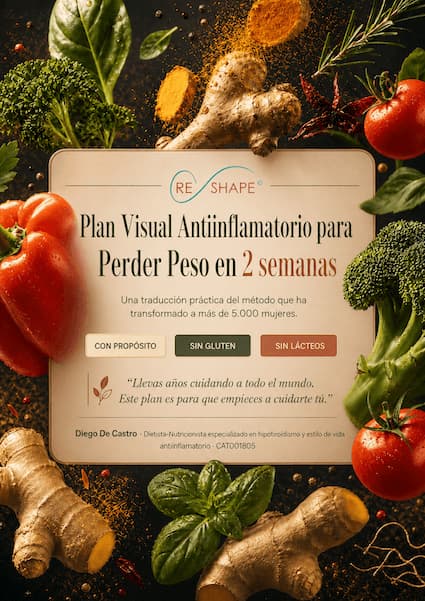 Plan Visual Antiinflamatorio para Perder Peso